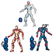Iron Man 3  Marvel Legends Action Figures Series 2